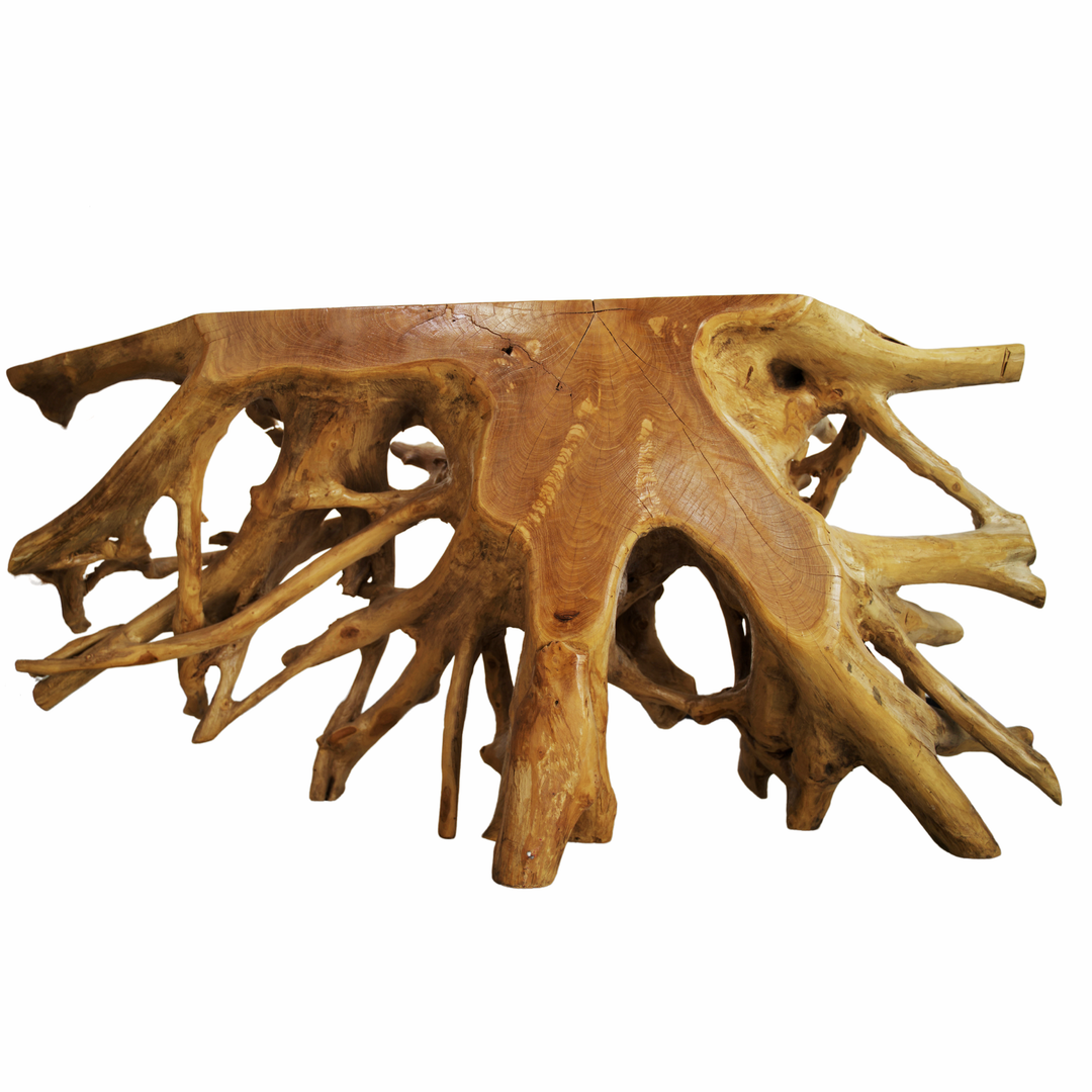 Teak Root Console