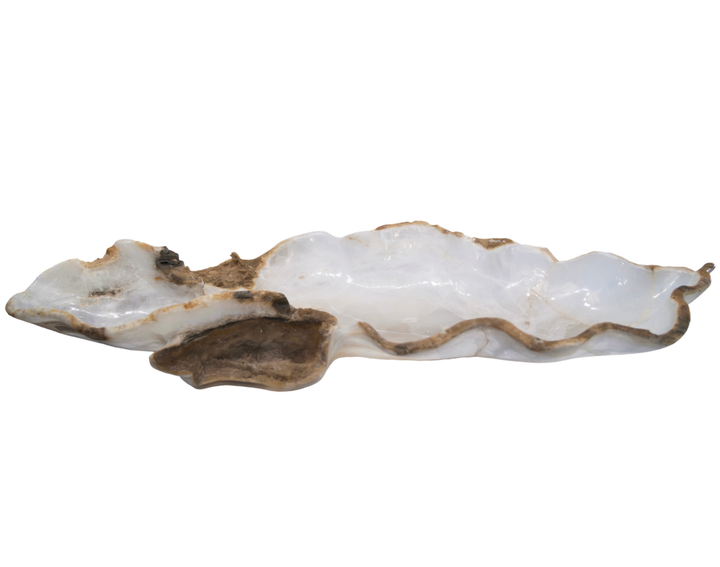 Ice White Onyx Vessel