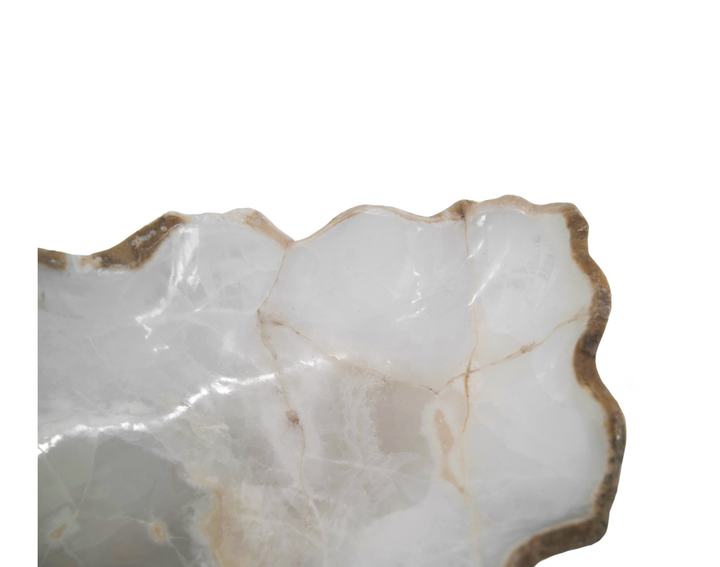 Ice White Onyx Vessel