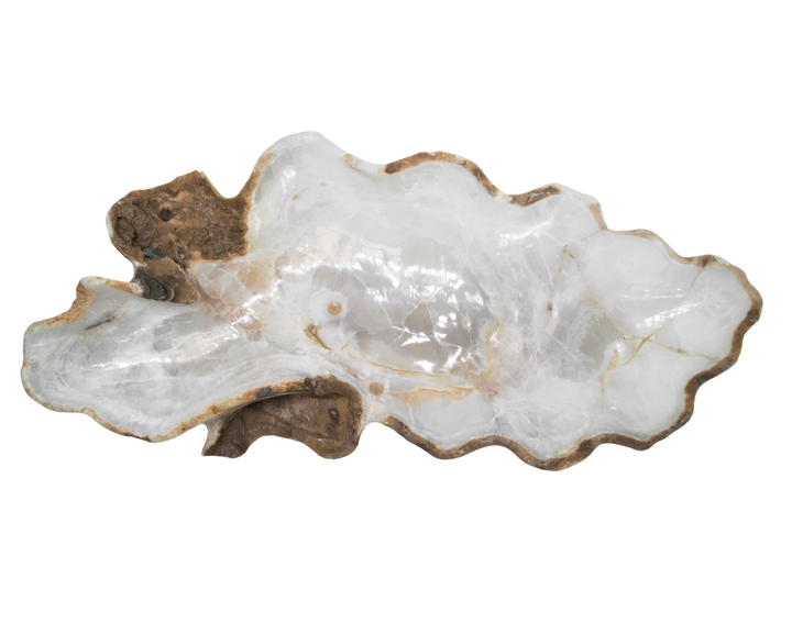 Ice White Onyx Vessel